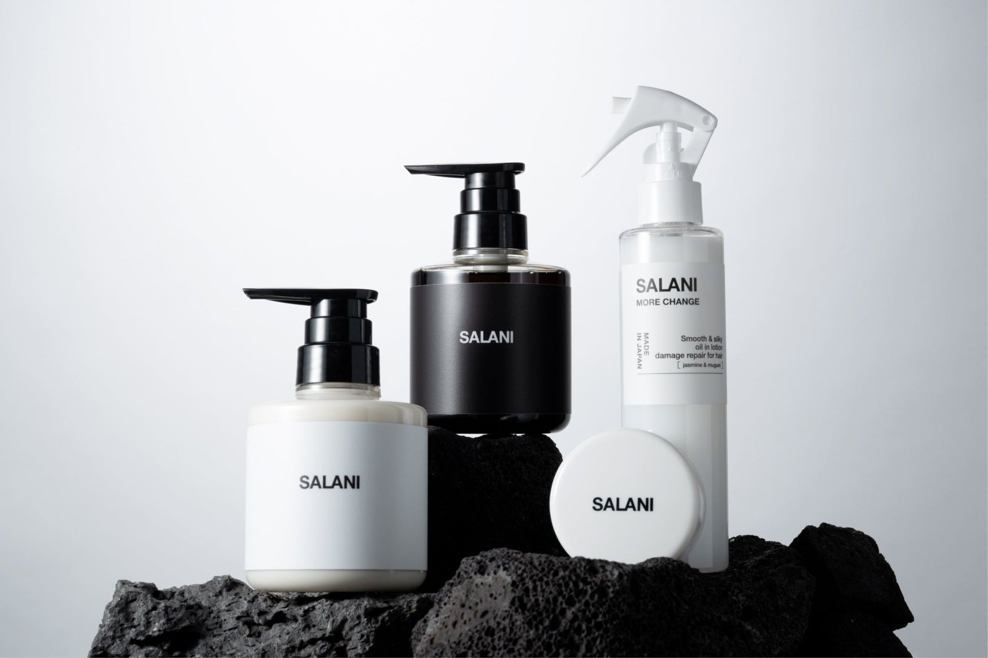 ［ SET ］ULTIMATE SET（ SHAMPOO + TREATMENT + MORE CHANGE + OIL BALM ） - | salani.jp